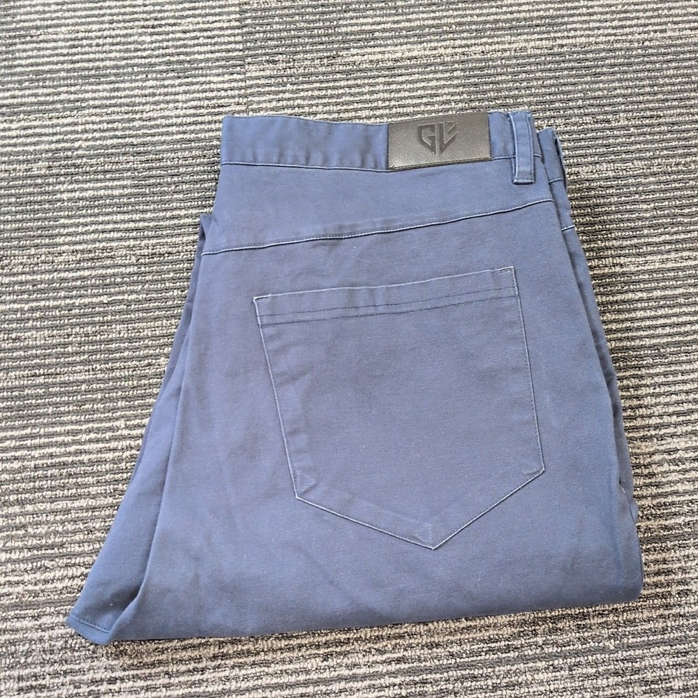 Graham Luxe Pants Mens 34x32 Chino Office Golf Tech Performance Sports Preppy